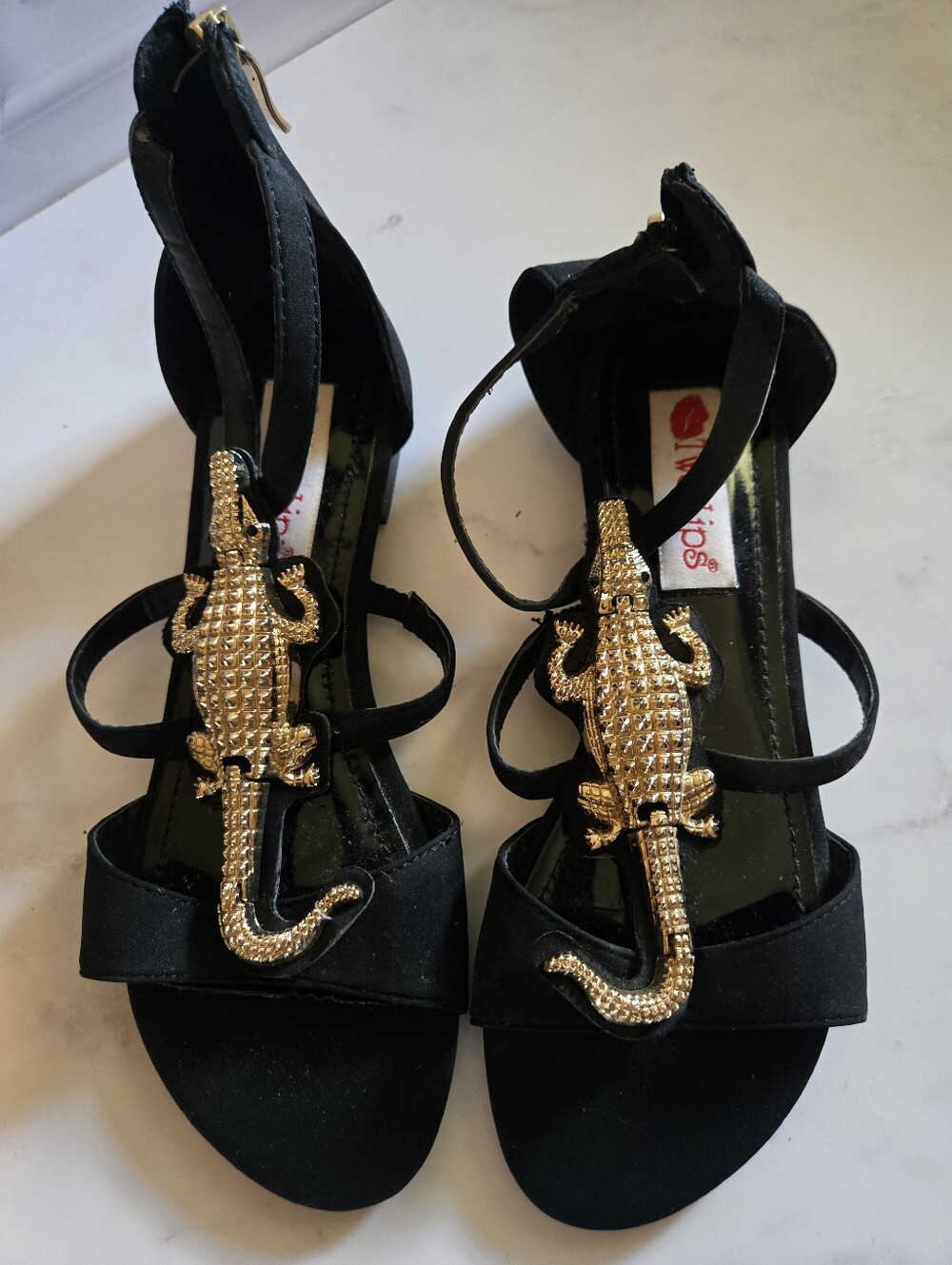 Vintage Two Lips Allie Sandals
